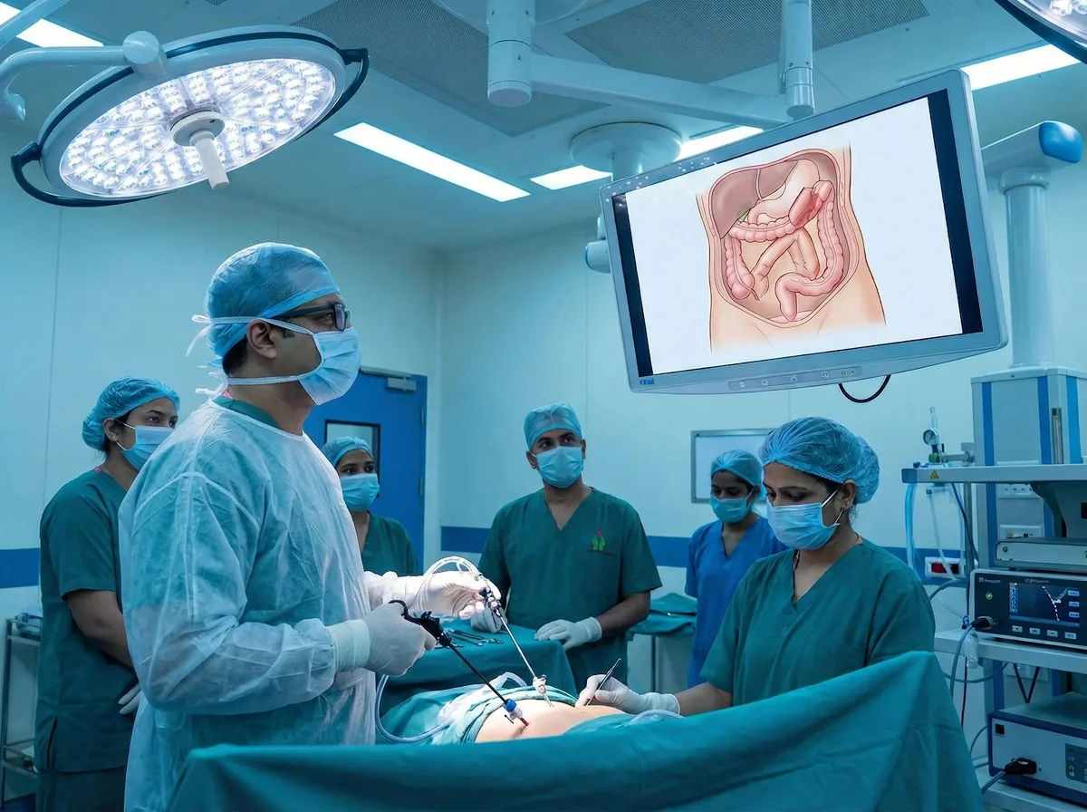Internal Hernia Surgery – section 5