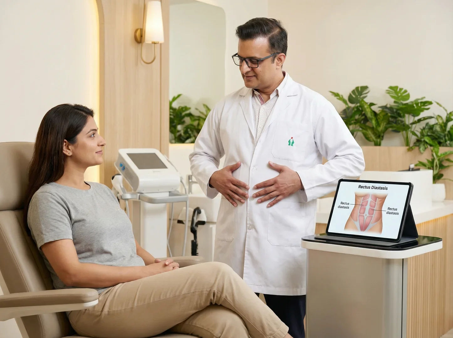 Rectus Diastasis Treatment – section 4