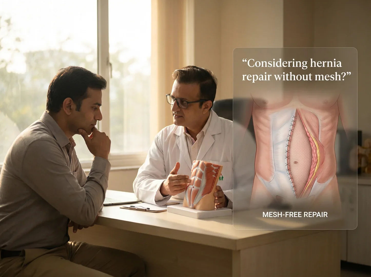 Non-Mesh Repair – Mumbai