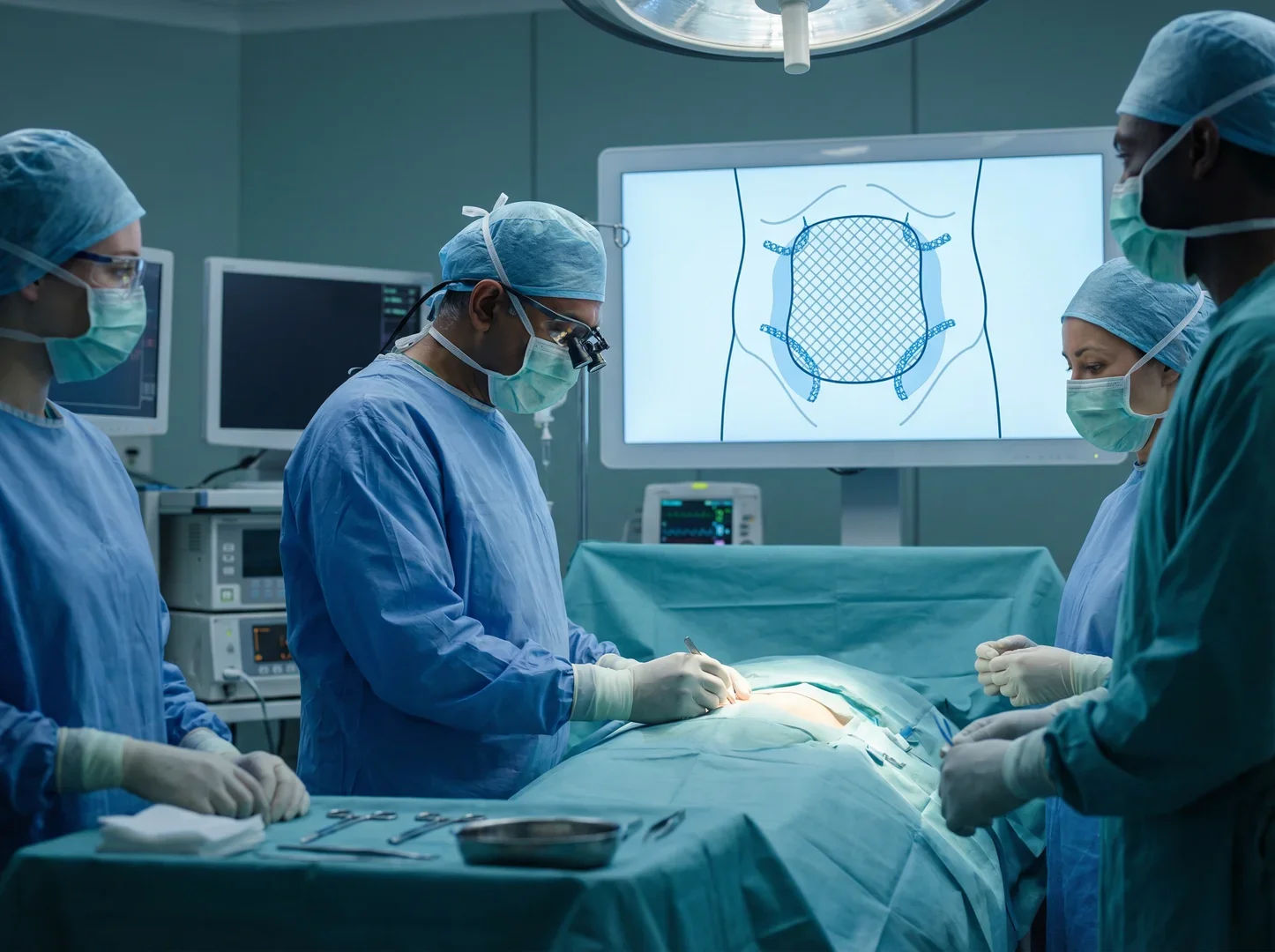 Recurrent Hernia Surgery – section 4